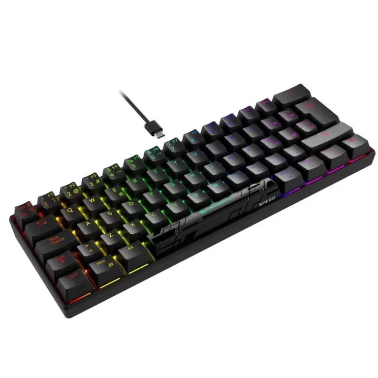 Gaming Keyboard Newskill Pyros Speed Pro Qwerty Spaans