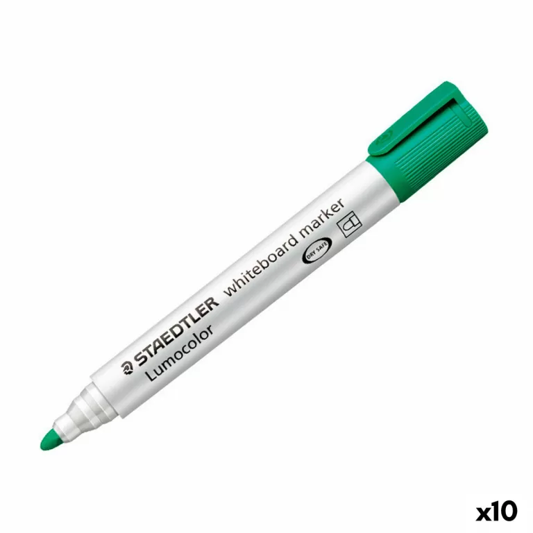 Whiteboard-marker Staedtler Lumocolor Whiteboard 8 Onderdelen Groen (10 Stuks)