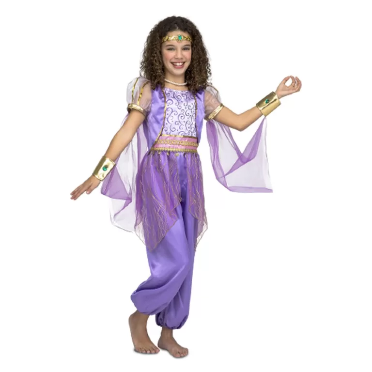 Kostuums voor Kinderen My Other Me Paars Arabische Prinses (3 Onderdelen)