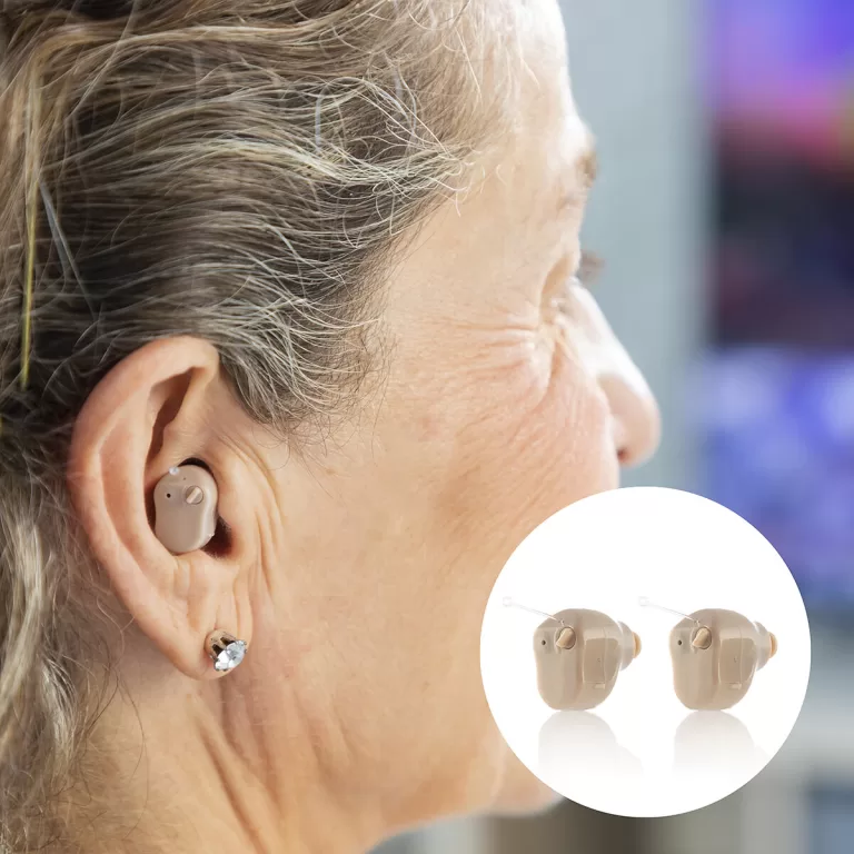 In-het-oor geluidsversterker met toebehoren Hearzy InnovaGoods 2 Stuks