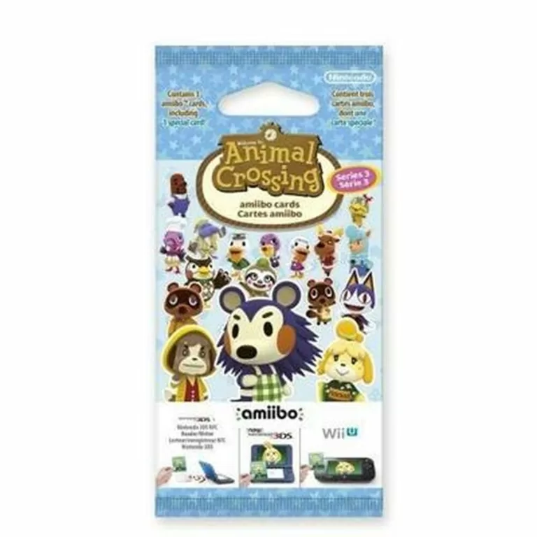 Interactief Speelgoed Nintendo Animal Crossing amiibo Cards Triple Pack - Series 3 Pack 3 Onderdelen