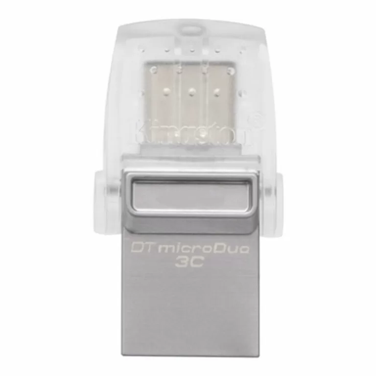 USB stick Kingston DataTraveler MicroDuo 3C 256 GB Zwart Paars 256 GB