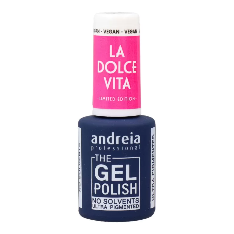Nagellak Andreia La Dolce Vita DV5 Vibrant Pink 10