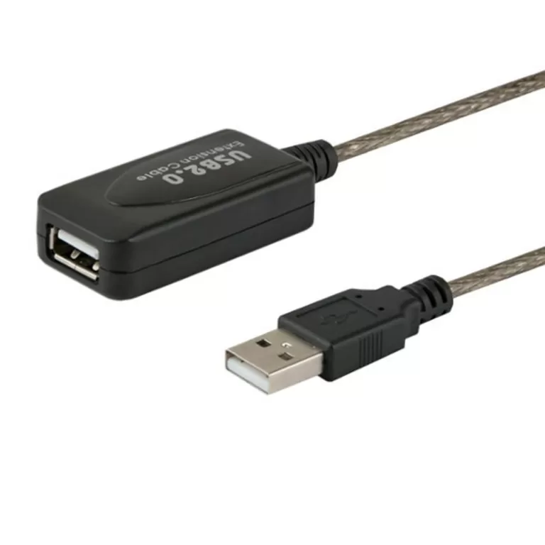Verlengkabel USB Savio CL-130 Zwart 10 m