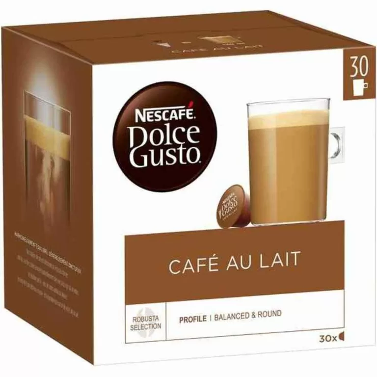 Koffiecapsules Nescafé Dolce Gusto Cafe Au Lait 1 Stuks 30 Stuks