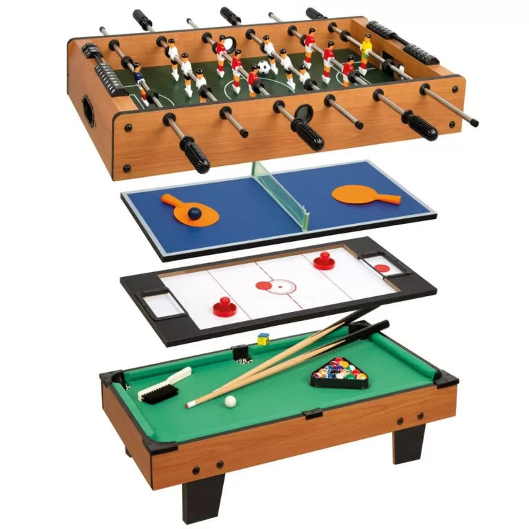 Multi-spel tafel Colorbaby 4-in-1 81 x 27 x 43 cm