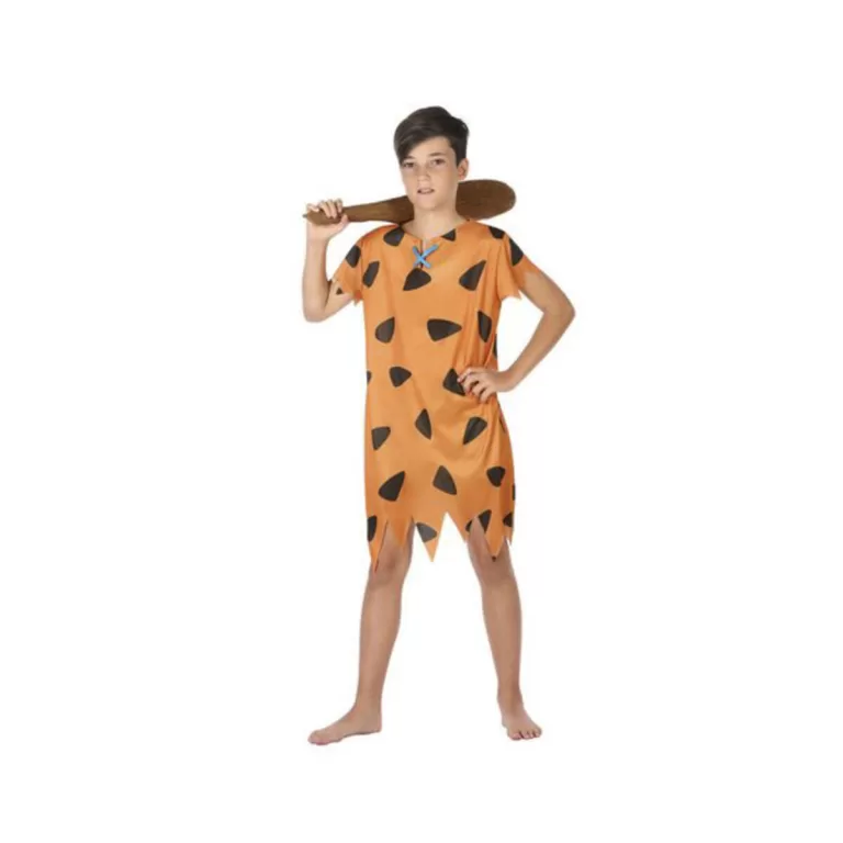 Kostuums voor Kinderen Grotbewoner Oranje (1 Pc)