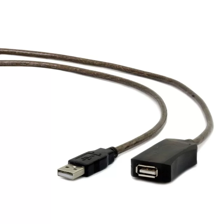 Verlengkabel USB GEMBIRD USB A/USB A M/F 5m Zwart 5 m