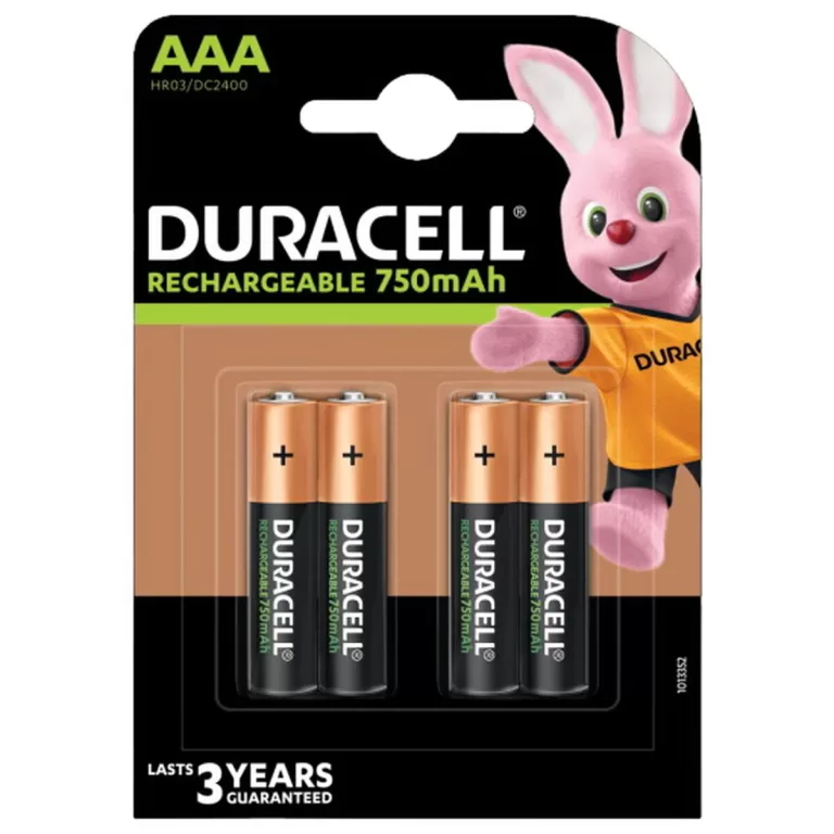 Oplaadbare Batterijen DURACELL LR03 750 mAh