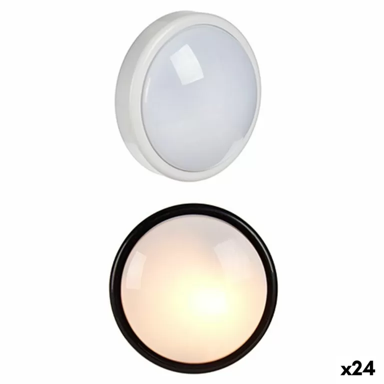 Nachtlampje Wit Zwart Polypropyleen (24 Stuks)