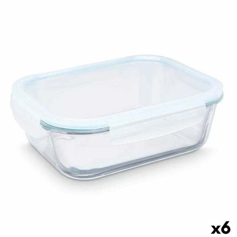 Lunchbox Transparant Siliconen Borosilicaatglas 2