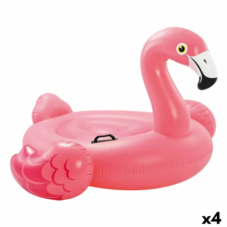 Opblaasbare Flamingo Intex Roze 14