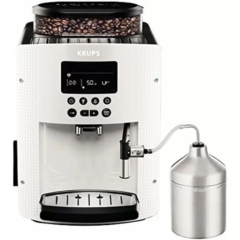 Superautomatisch koffiezetapparaat Krups EA 8161 Wit 1450 W 15 bar 1