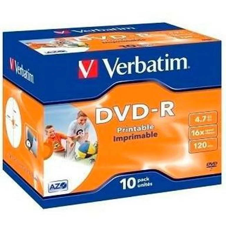 DVD+R Verbatim 10 Stuks 16x 4