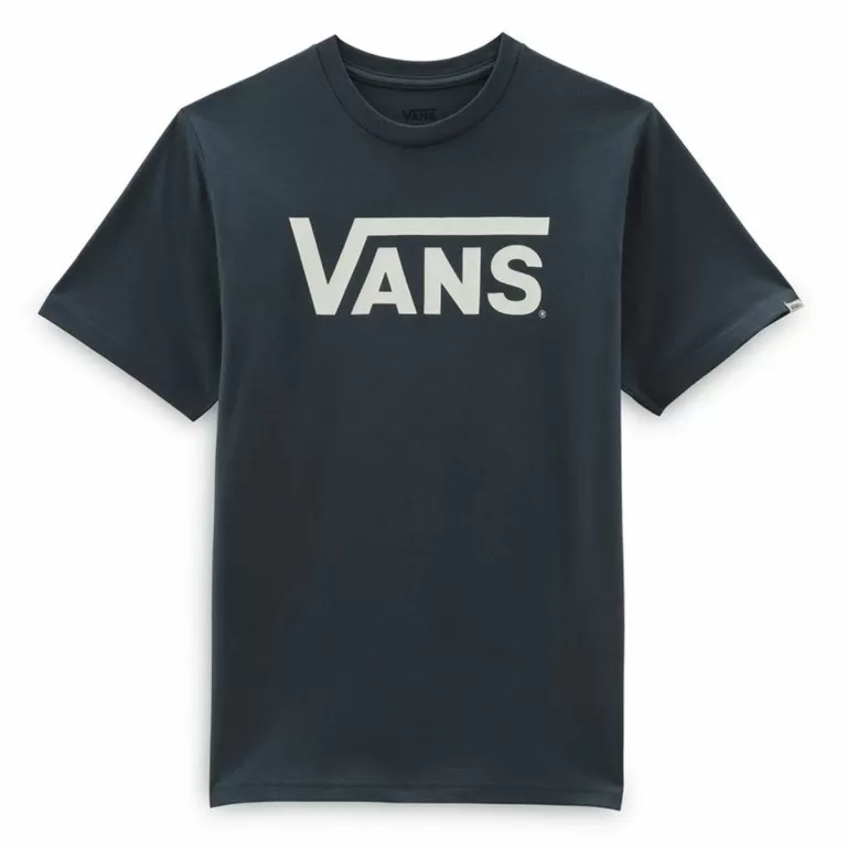T-Shirt met Korte Mouwen voor kinderen Vans Classic Donkerblauw