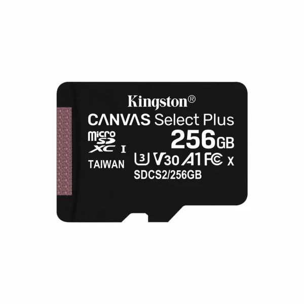 Micro SD-Kaart Kingston SDCS2/256GB 256 GB