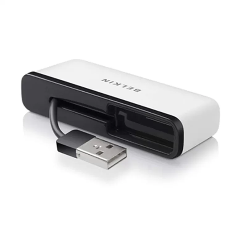Hub USB Belkin F4U021BT Zwart Wit