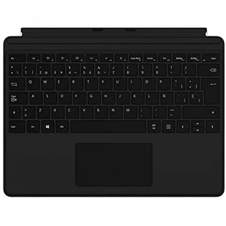 Bluetooth toetsenbord met tablethouder Microsoft QJX-00012 Zwart Spaans Qwerty Spaans QWERTY