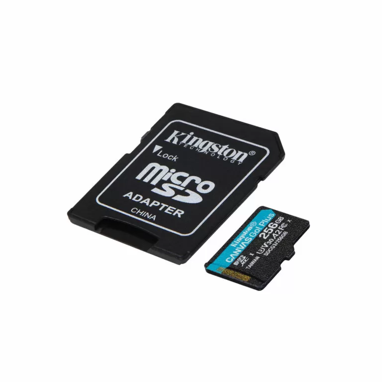 Micro SD geheugenkaart met adapter Kingston SDCG3/256GB          256 GB UHS-I