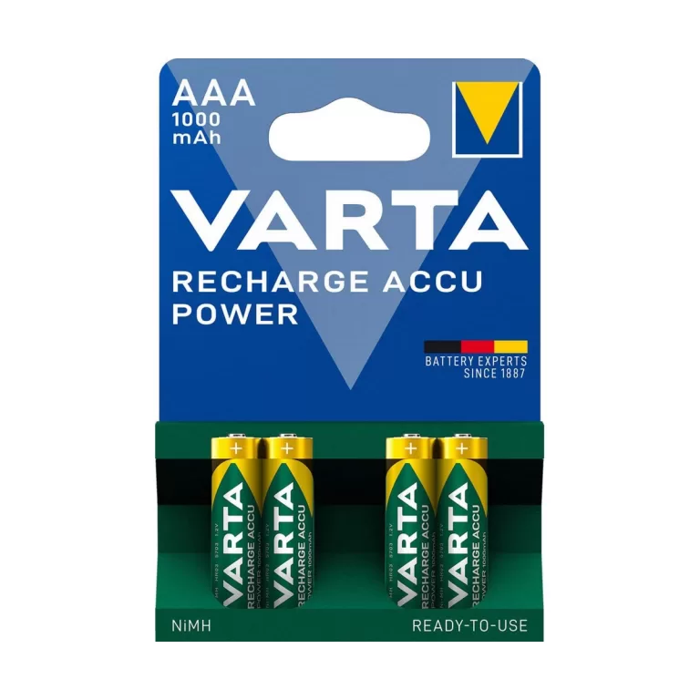 Oplaadbare Batterijen Varta -5703B/4 1000 mAh AAA
