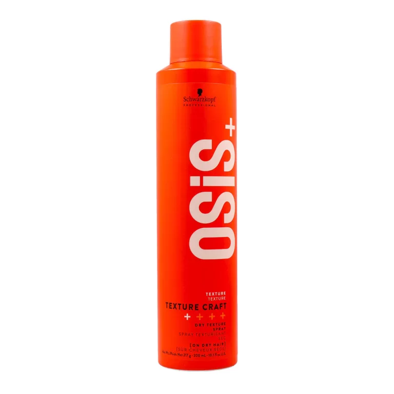 Flexibele Vasthoudende Hairspray Schwarzkopf Osis+ Texture Craft 300 ml