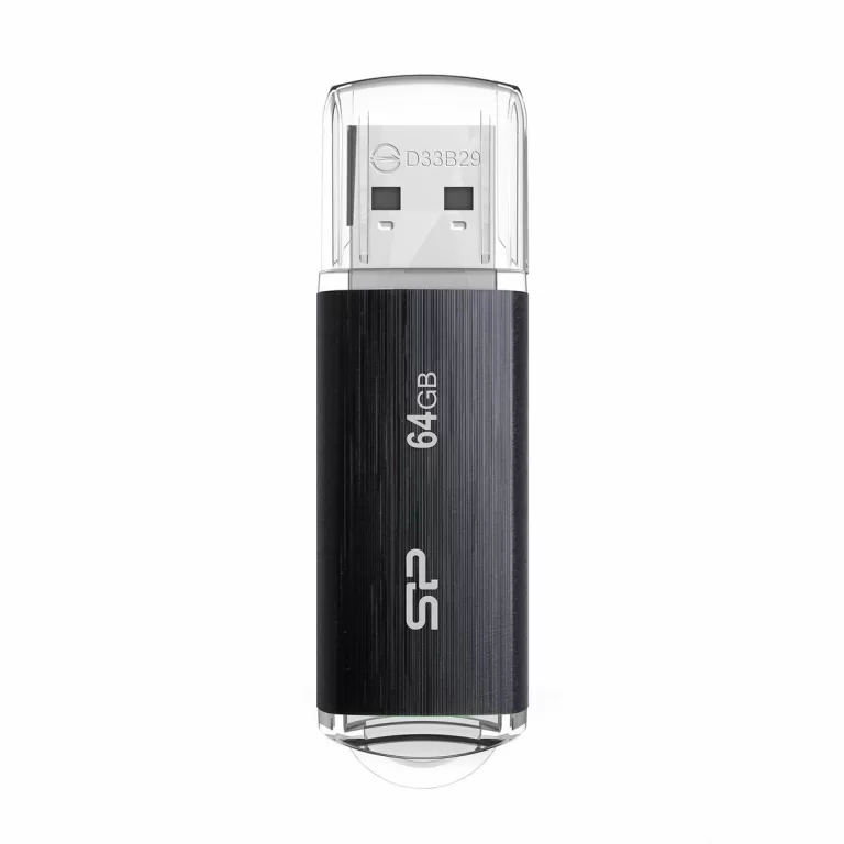 USB stick Silicon Power Blaze B02 Zwart 64 GB