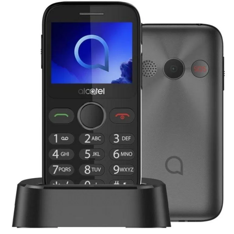 Mobiele Telefoon voor Bejaarden Alcatel 2020X Zwart