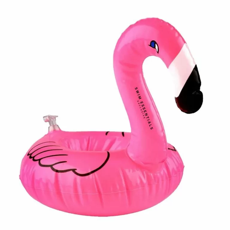 Opblaasbare blikjeshouder Swim Essentials Flamingo