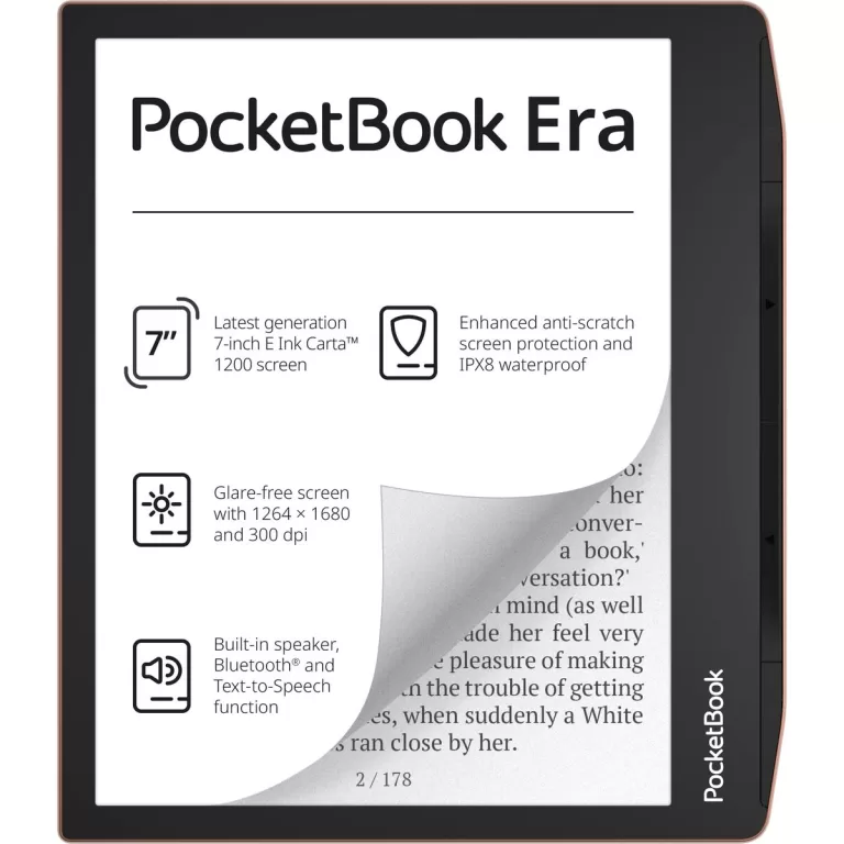 E-boek PocketBook 700 Era Copper Zwart 64 GB 7"