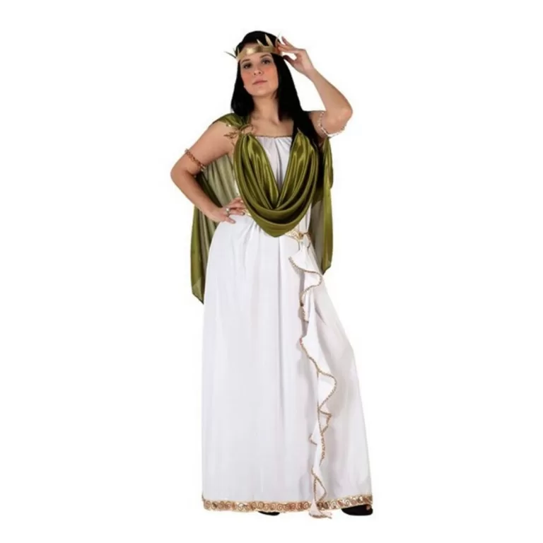 Kostuums voor Volwassenen Wit Romeinse 4 pcs