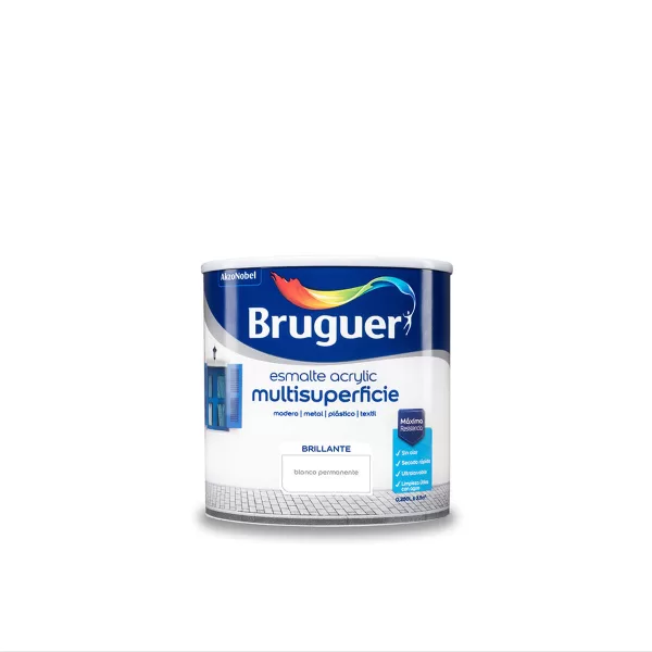 Acrylverf Bruguer Wit Acryllak (250 ml)