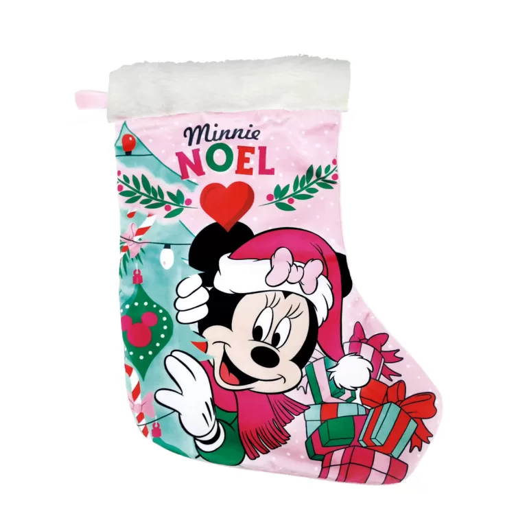 Kerstsok Minnie Mouse Lucky