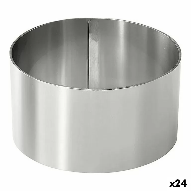 Platingmal Roestvrij staal Zilverkleurig 10 cm 0