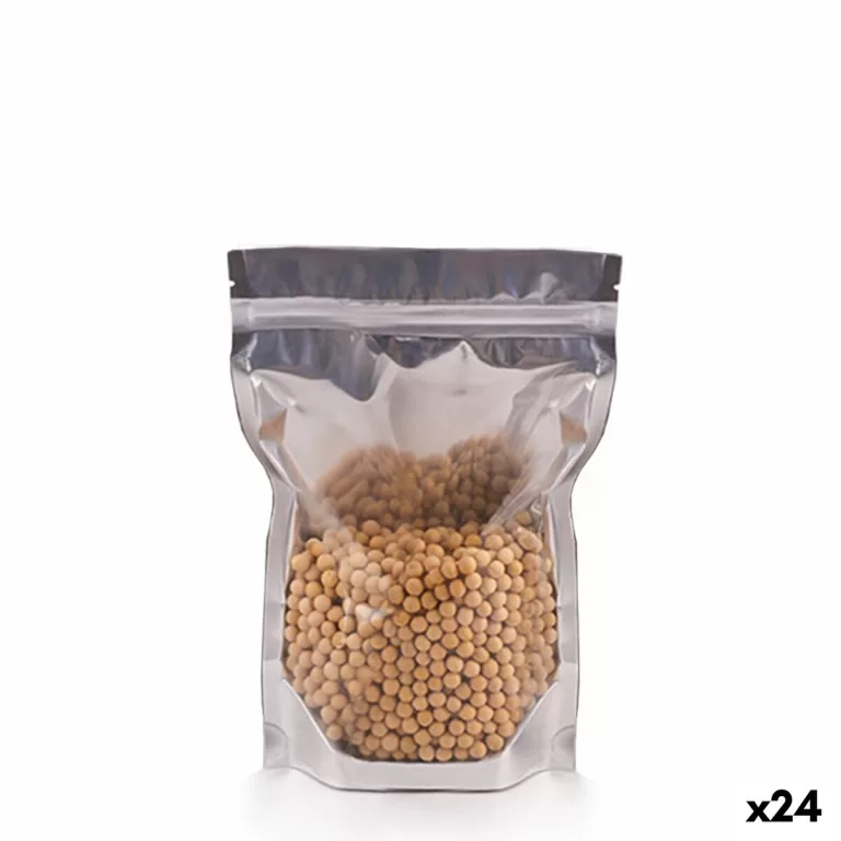 Set van herbruikbare zakjes voor voedingsmiddelen Algon 17 x 23 cm (24 Stuks)
