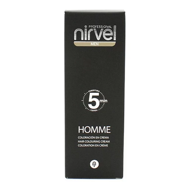Haarkleur Zonder Ammoniak Men 5 Minutes Nirvel G7 Lichtgrijs (30 ml)
