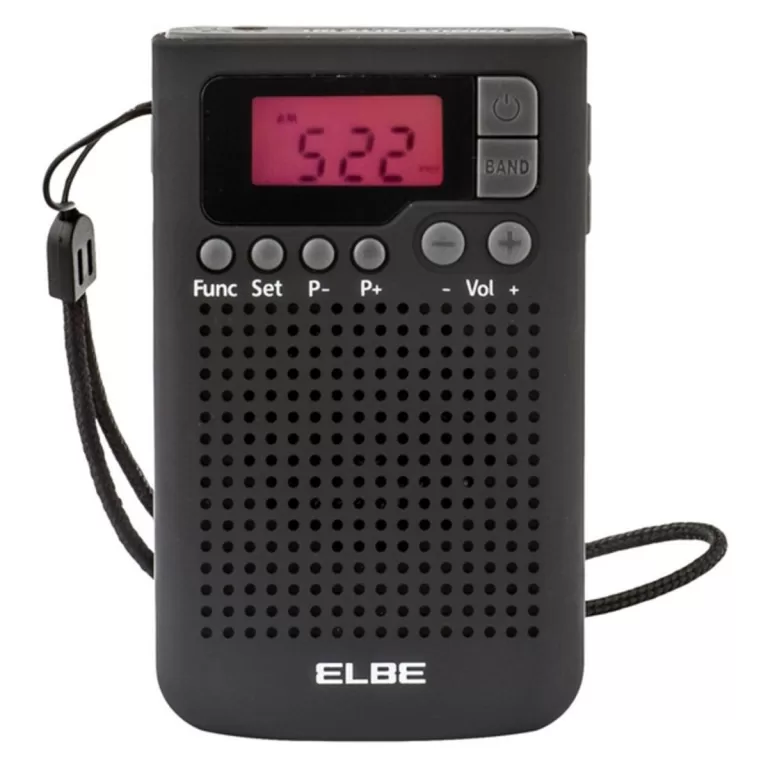 Transistor Radio ELBE RF-93 AM/FM Zwart