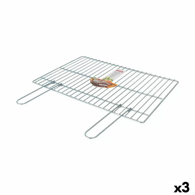 Grill Algon Algon Barbecue 60 x 40 cm (3 Stuks)