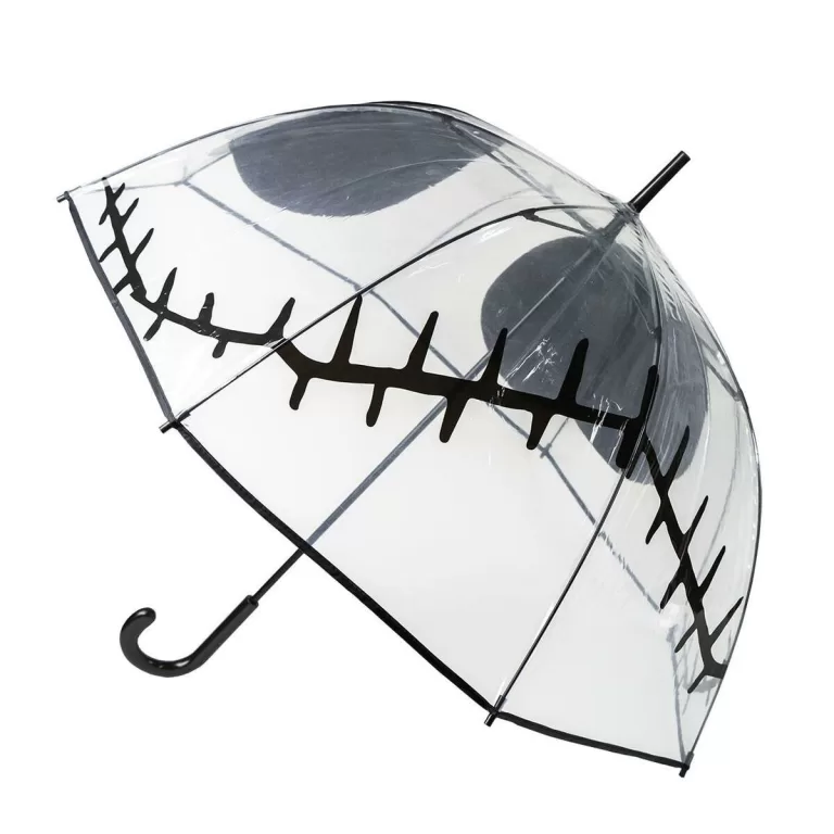 Paraplu The Nightmare Before Christmas Transparant 60 cm Zwart PoE