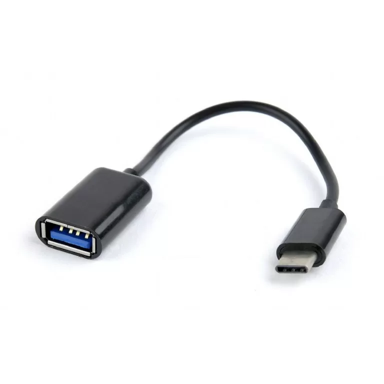 Adapter USB C naar USB GEMBIRD A-OTG-CMAF2-01 Zwart 20 cm 200 cm