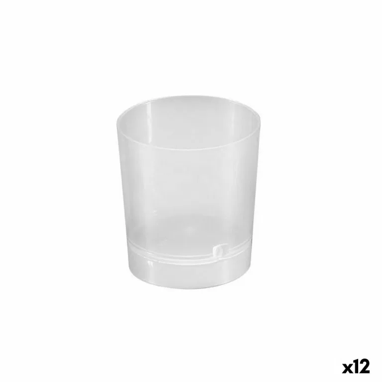 Set Shotglazen Algon Plastic Transparant 30 ml (90 Stuks)