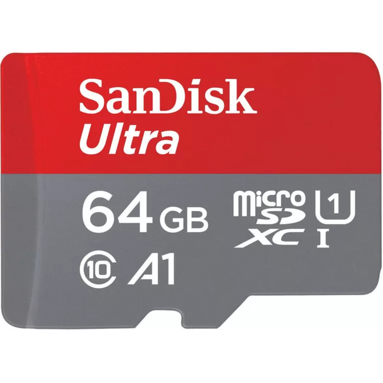 Micro SD geheugenkaart met adapter Western Digital SDSQUAB-064G-GN6IA 64 GB