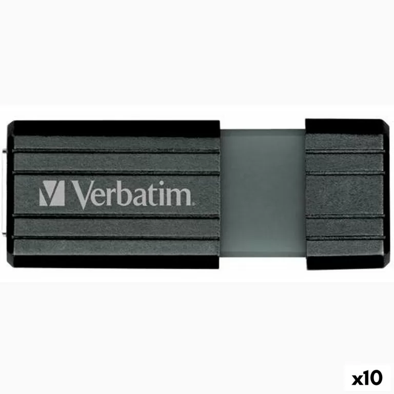 USB stick Verbatim Store'n'Go PinStripe Zwart 16 GB