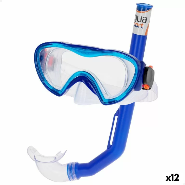 Snorkelbril en -buis voor Kinderen AquaSport Kinderen