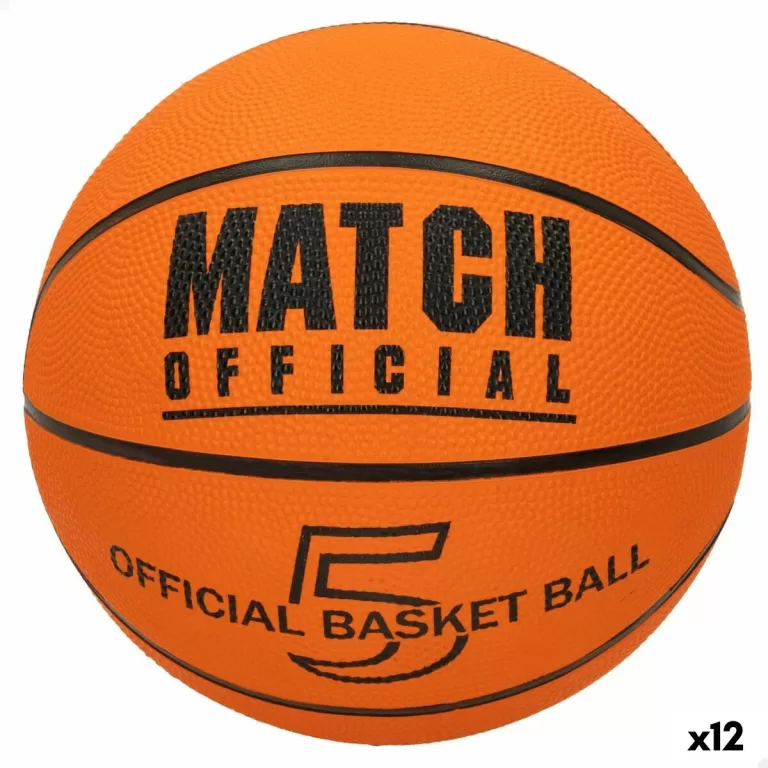 Basketbal Match 5 Ø 22 cm 12 Stuks