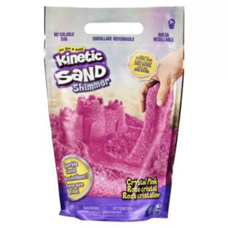 Kinetic Sand Glitter 907 g Roze