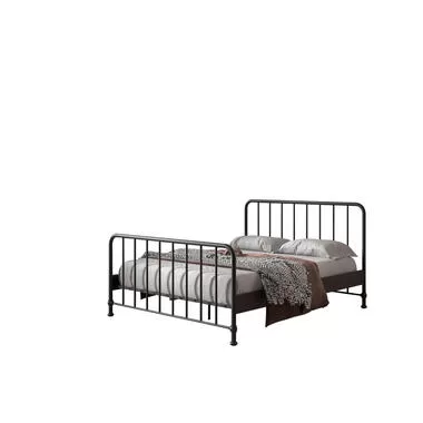 Vipack bed Bronxx - zwart - 160x200 cm - Leen Bakker
