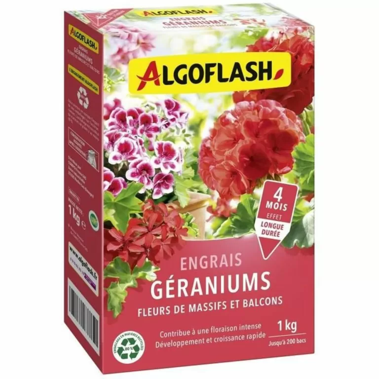 Kunstmest voor planten Algoflash SMART1N Geranium Blommor 1 kg