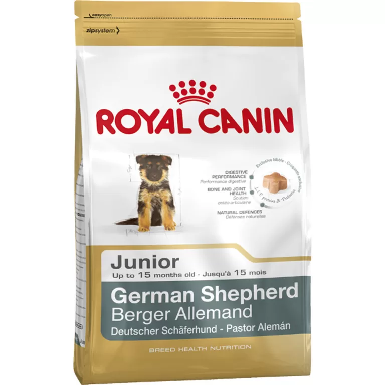 Voer Royal Canin German Shepherd Junior Puppy/junior Plantaardig Vogels 12 kg