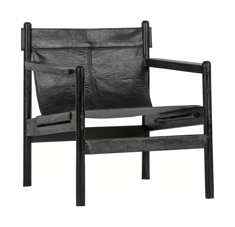 BePureHome Fauteuil Chill - Zwart | Flickmyhouse