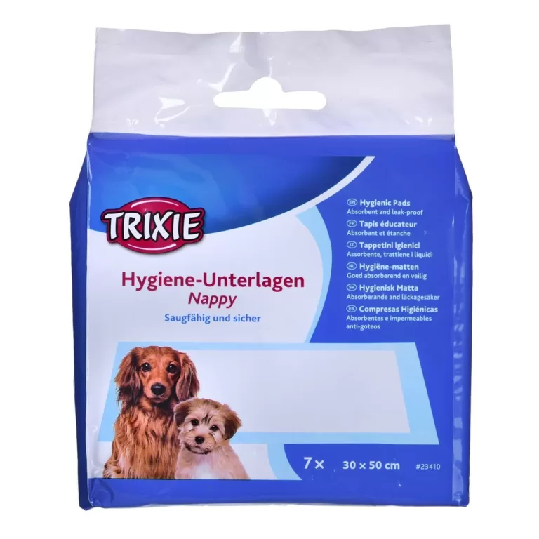 Zindelijkheidstraining-pads voor honden Trixie 23410 30 x 50 cm 7 Stuks Blauw Wit (7 Onderdelen)